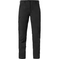 Schöffel - Women's Pants Ascona Warm - Pantalones de trekking size 21 - Short, negro