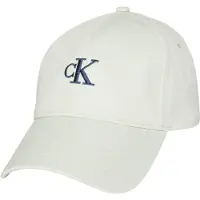 Calvin Klein Monogram Embroidery Cap Whispering Blue W/contrast Logo Talla: OS | Sombreros Outlet | Mujer | Azul