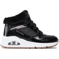 SKECHERS Botas 'Stiefel Mädchen 310518L BKRG Kunststoff (Synthetik) in schwarz' negro