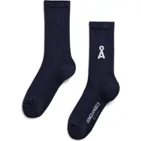 Armedangels - Saamus Bold Socks - Calcetines multifuncionales size 39-42, azul