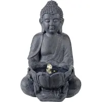 Lumineo Fuente Exterior De Buda 45 Cm