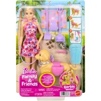 Barbie Muñeca Malibu And Her Little Dog Poop