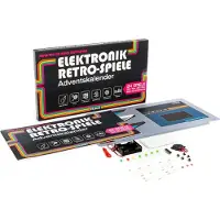 Franzis Kit de electrónica para juegos retro, calendario de adviento | GmbH | Modelos a escala