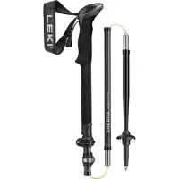 LEKI - Sherpa FX Carbon Strong - Bastones de trekking size 120 - 140 cm, negro/gris
