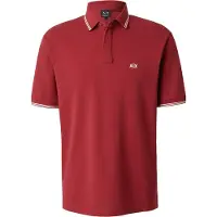 Armani Exchange para hombre. XM001287AF17321U5101 Polo de punto piqué de algodón elástico rojo (S), Casual, Manga corta, A|X Armani Exch