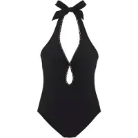 LASCANA Traje de baño marrón / negro