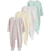Next Pijama amarillo pastel / menta / rosa pastel / blanco