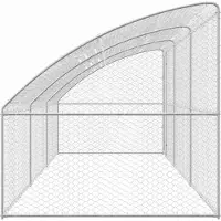 vidaXL Jaula para perros, 3 unidades, color plateado, 6 x 2 x 2 metros, acero galvanizado
