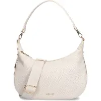 Liu Jo para mujer. AA6133-ES026 Bolso media luna beige (OSFA), Casual, Poliéster, outlet 2026.