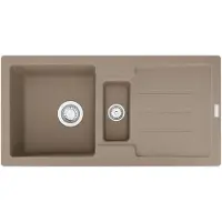 Franke Strata, modelo STG 651-86, Cashmere, válvula de cierre con filtro de malla