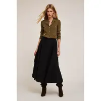 Motivi Knit Cardigan With Pockets Military Green Talla: S | Manga Larga Outlet | Mujer | Verde
