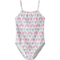 Name it Traje de baño 'NKFZizza' amarillo / lila / lila oscuro / blanco