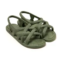 Brasileras Sandalias 'Ankara' verde oscuro
