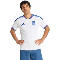 Adidas adidasCamiseta primera equipación Grecia 26 XS White Hombre