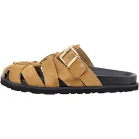 Espadrij l'originale - Women's Romain Velour Croisé - Sandalias size 40, beige