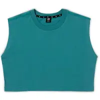 Ciele - Women's OR Tank Cropped EPRC - Camiseta sin mangas size S, turquesa