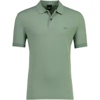 BOSS para hombre. 50553564 Polo Pallas verde (L), Casual, Algodón, Manga corta, outlet 2026.