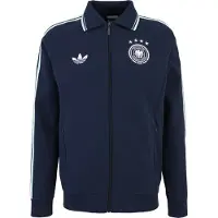 Adidas Sudadera con cremallera deportiva 'DFB' navy / blanco