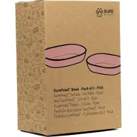 Sure Petcare Comedero (2 piezas) - Rosa