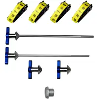 AXfix Sistema seguridad transporte para VARIAS KTM KIT 25