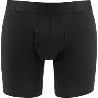 Saxx - Droptemp Cooling Cotton Boxer Brief Fly - Ropa interior de diario size XXL, negro