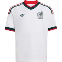 Adidas Camiseta funcional 'Mexiko 26' verde oscuro / rojo / blanco
