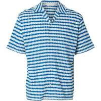 Selected Camisa 'SLHDYLAN' azul / blanco cáscara de huevo