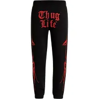 Thug Life Pantalón deportivo 'Ink' rojo / negro