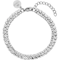 Purelei Pulsera 'Festive' plata / transparente