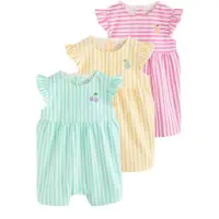 Next Pijama entero/body amarillo / menta / rosa / blanco