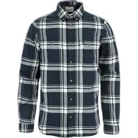 Fjall Raven - Camisas - Övik Lite Flannel Shirt M Dark Navy Chalk White - Talla L - Azul marino