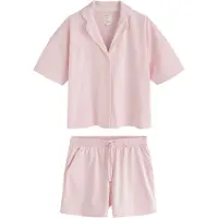 Next Pijama de pantalón corto rosa