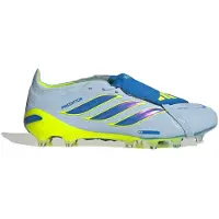 Adidas adidasBota de fútbol con lengüeta plegable Predator Elite césped artificial 45 1/3 Crystal Sky / Ray Blue / Team Solar Yellow 2 Unisex