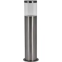 Osram Lámpara exterior ENDURA CLASSIC EBRO, aplique de pared, 49 cm, acero inoxidable, instalación sencilla y rápida, e protección IP44, uso flexible en exteriores