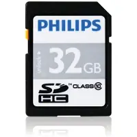 Philips Tarjeta de Memoria SDHC - 32 GB Clase 10