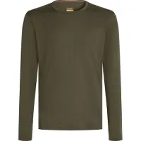 Icebreaker - Ropa interior térmica - M Merino 200 Oasis LS Crewe Dk Loden de Lana - Talla S - Verde