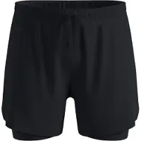 Odlo - Zeroweight 5 Inch 2-in-1 Short - Pantalones cortos de running size S, negro