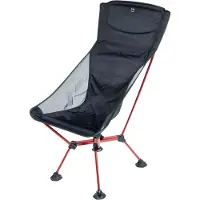 Jamet - Mesas y sillas de camping - Fauteuil Haut Ultralight - Negro