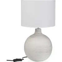 Versa Lámpara de mesa Dewas, color blanco