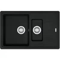 Franke Base para lavaplatos BFG 651-78, material Fragranit Black Matt, reversible, código de producto 1140657808