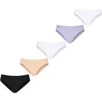 Dim Culote y bragas ECODIM COTON X 6 mujer - Negro - FR 36 / 38