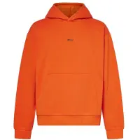 Oakley - Metal Rise Hoodie - Sudadera size S, naranja/rojo