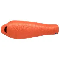 Big Agnes - Greystone 30 - Saco de dormir de plumas size Long - Bodysize: 198 cm, rojo/ rooibos tea