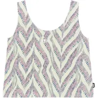 Picture - Women's Silya Printed Tank - Top size S, gris