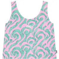 Picture - Women's Silya Printed Tank - Top size L, turquesa