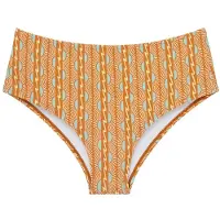 Quiksilver - Women's Cobidji Bottom - Parte inferior de bikini size XS, naranja