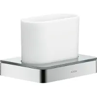 Hansgrohe Vaso para cepillos de dientes AXOR UNIVERSAL, montaje en pared, cromo