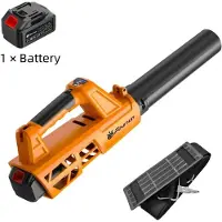 StarTech.com Soplador eléctrico para hojas - Soplador a batería - Motor sin escobillas - Soplador turbo de alto rendimiento - 1 batería - Dispositivo portátil - Color negro