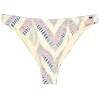 Picture - Women's Wahine Printed Bottoms - Parte inferior de bikini size XL, blanco