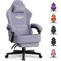 StarTech.com Silla de juego y silla de oficina - GT829, silla giratoria ergonómica - Tejido de alta tecnología transpirable - Altura ajustable - Reposabrazos - Ruedas - Marco de metal - Blanco